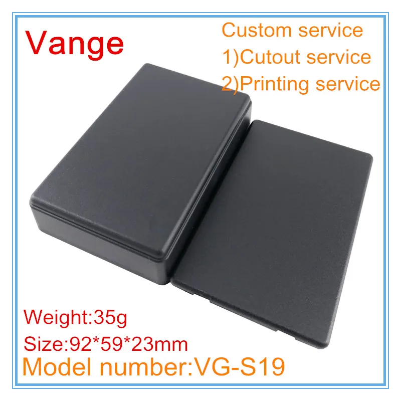Vange wires junction box 92*59*23mm ABS plastic project box diy enclosure