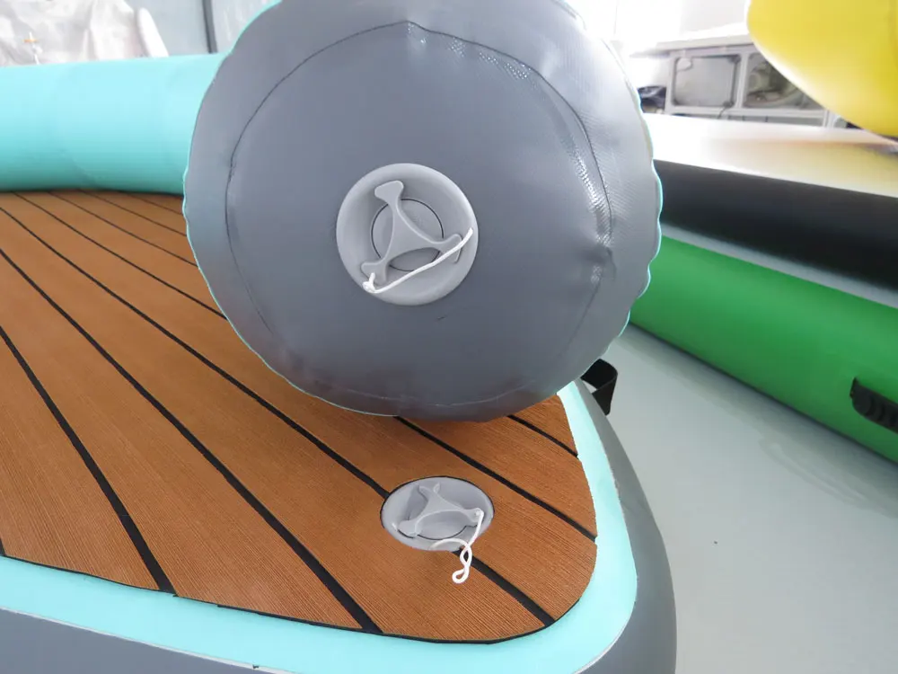 معدات لعب المياه الصيفية، جزيرة عائمة قابلة للنفخ من مادة PVC C Dock Jet Ski Swim Platform #3