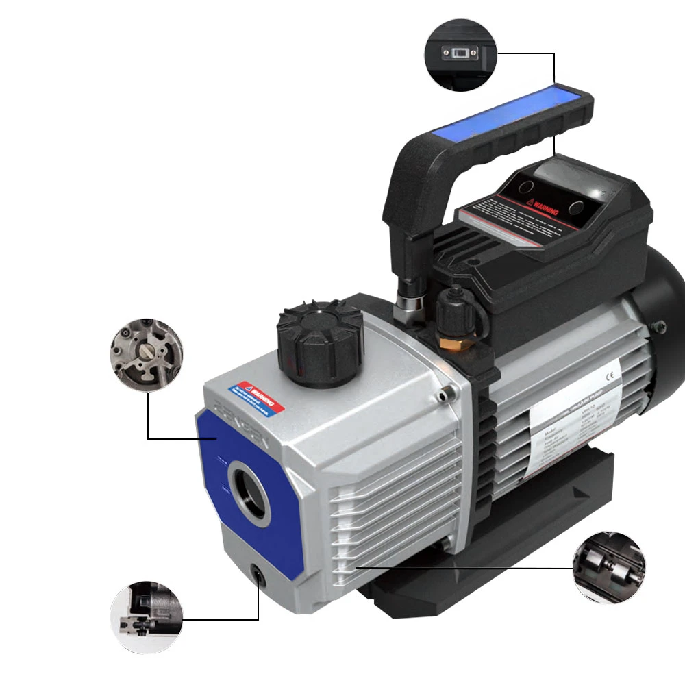 High Reliability ZSA-1S 1.8cfm 220V/50Hz Vacuum Pump for R32 1234yf Refrigerant High Vacuum