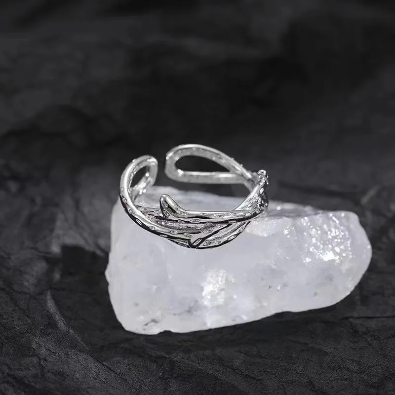 3 Stück/Set, unregelmäßiges Ring-Set in Silberfarbe mit Kristallen, Vintage-Zirkon-Edelstein, offener Ring für Damen, modischer Party-Schmuck, Accessoires. – Detail 9