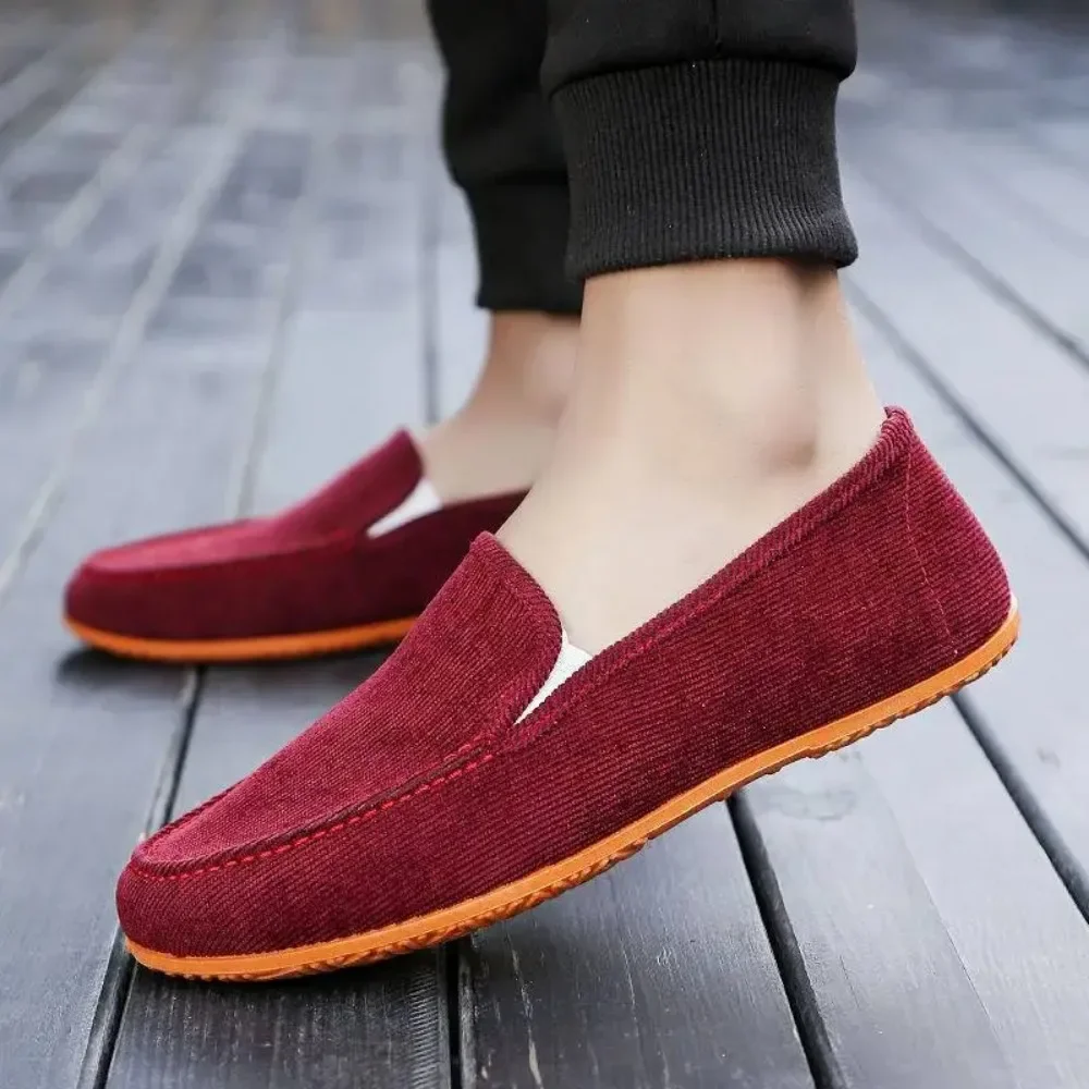 Men\'s Casual Cloth Shoes Casual Shoes Spring and Autumn Canvas Shoes Fashion Loafers Men Zapatos De Tela Casuales Para Hombres