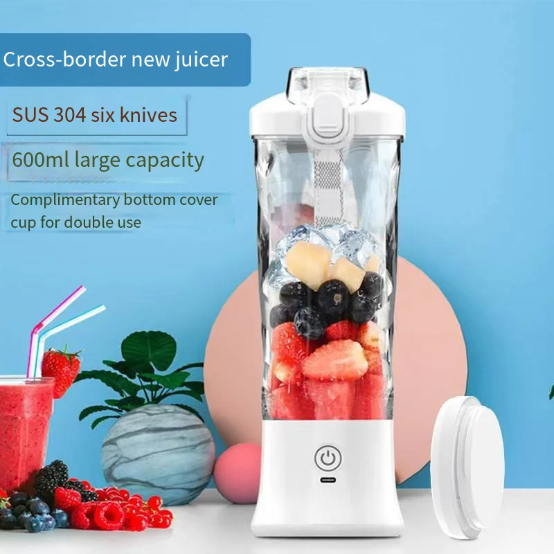 

USB juicer with a large number of feeding slots, suitable for whole fruits and vegetables, high juice output juicer