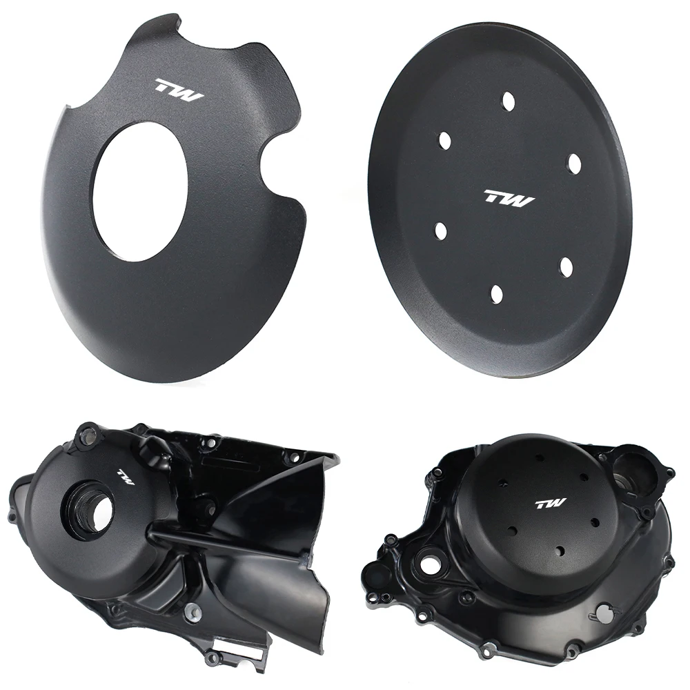 Dla Yamaha TW200 2003 2004 2005 2006 2007-2024 akcesoria motocyklowe silnik zapłon pokrywa sprzęgła obudowa ochronna TW 200