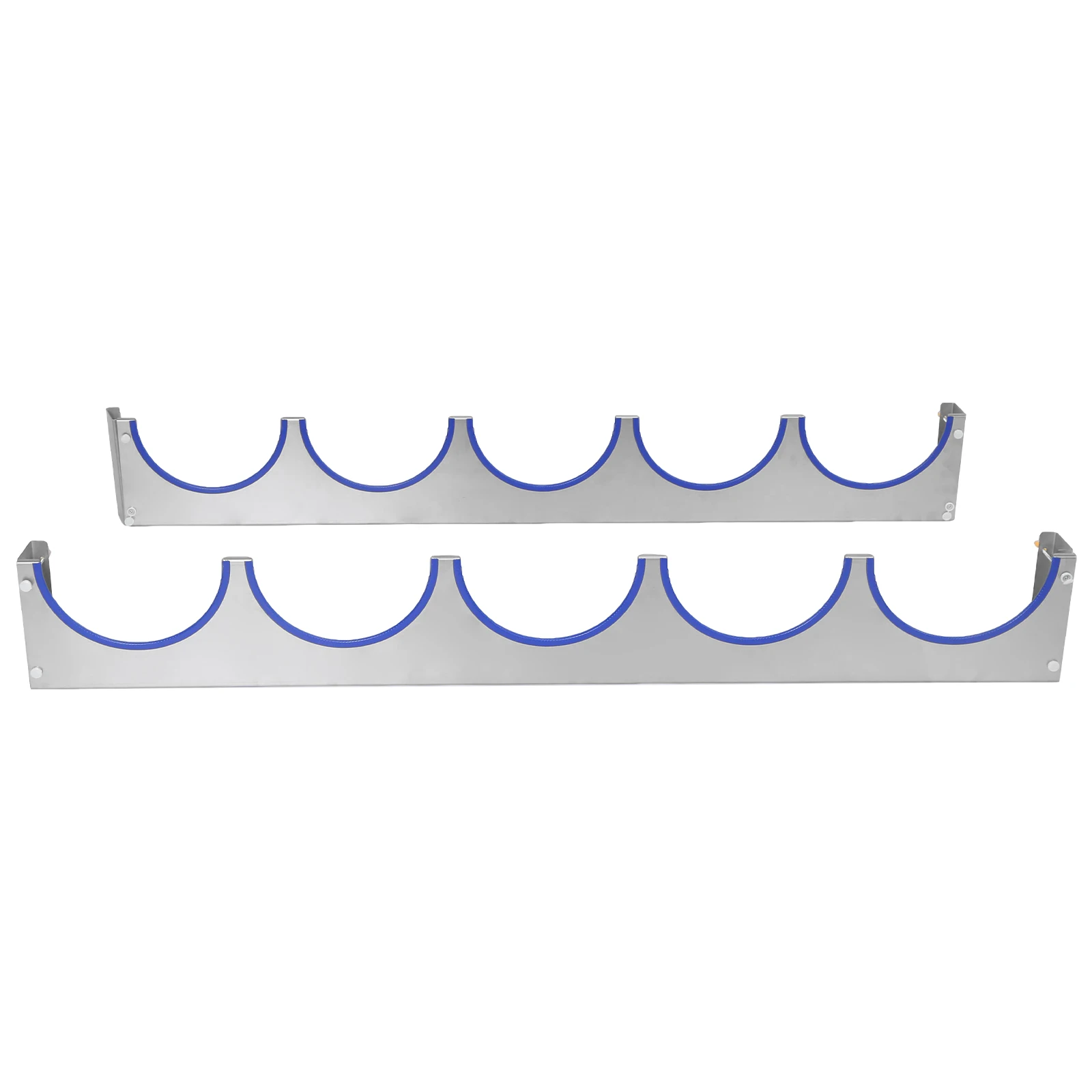 شماعة قبعة صلبة للجدار مع شريط مطاطي، رف تعليق خوذة من الفولاذ المقاوم للصدأ شديد التحمل لمواقع ومرافق البناء