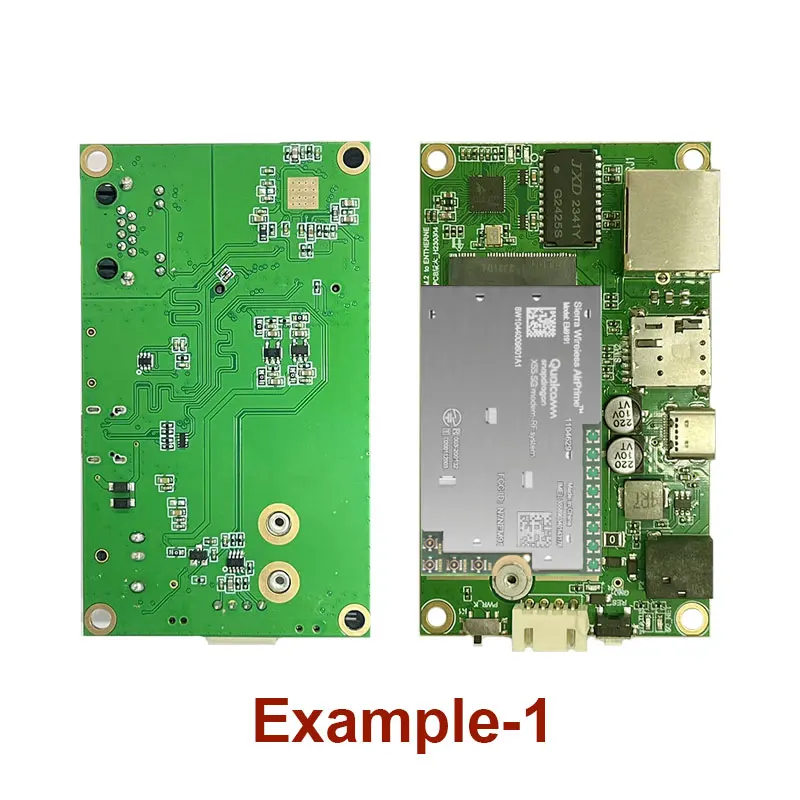 M.2 - TYPE-C 3.0 Ethernet kartı Quectel, SIMCom, Fibocom M.2 5G modülünü destekler