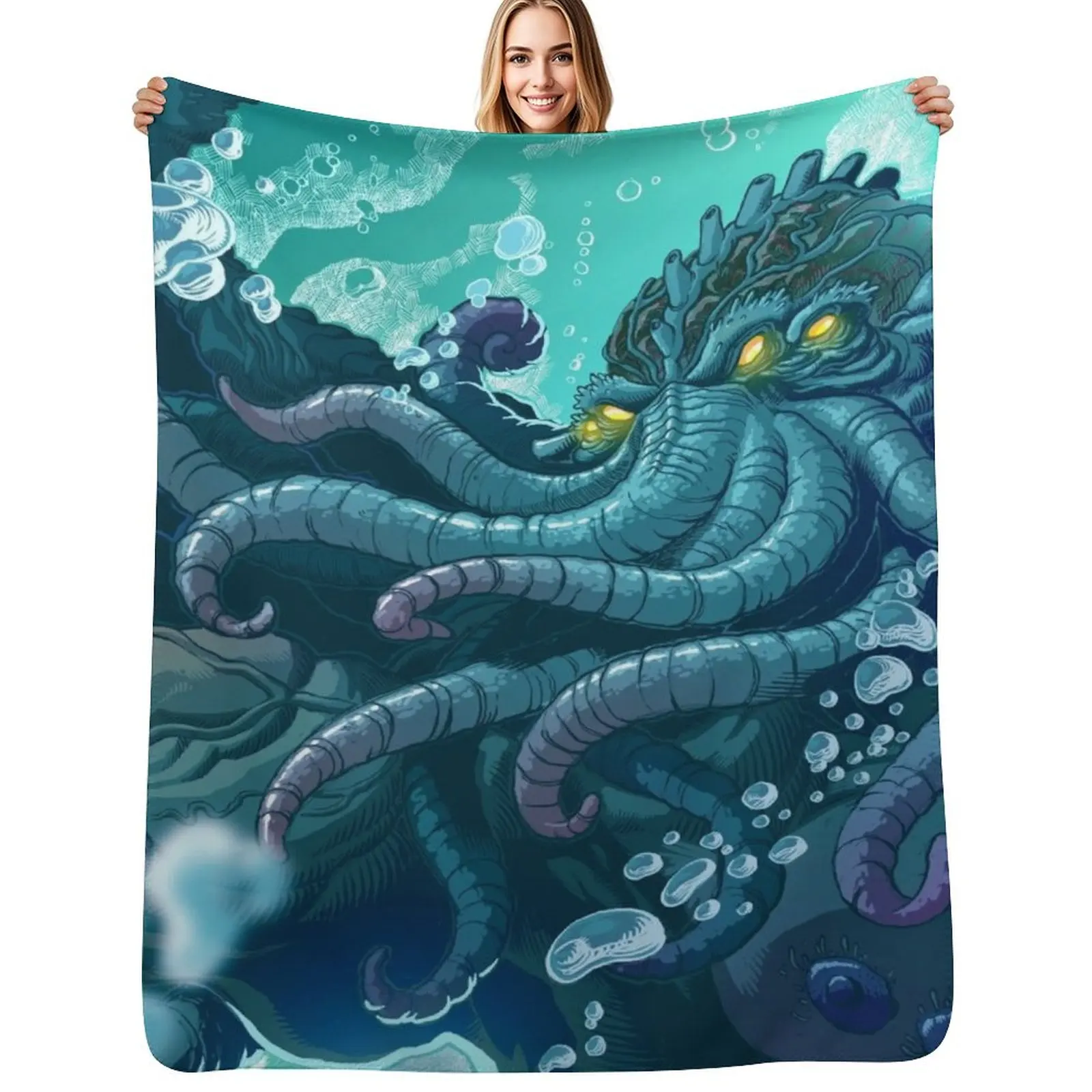 

The Dreamer Awakes Throw Blanket Faux Fur Soft Warm Blanket for Bed