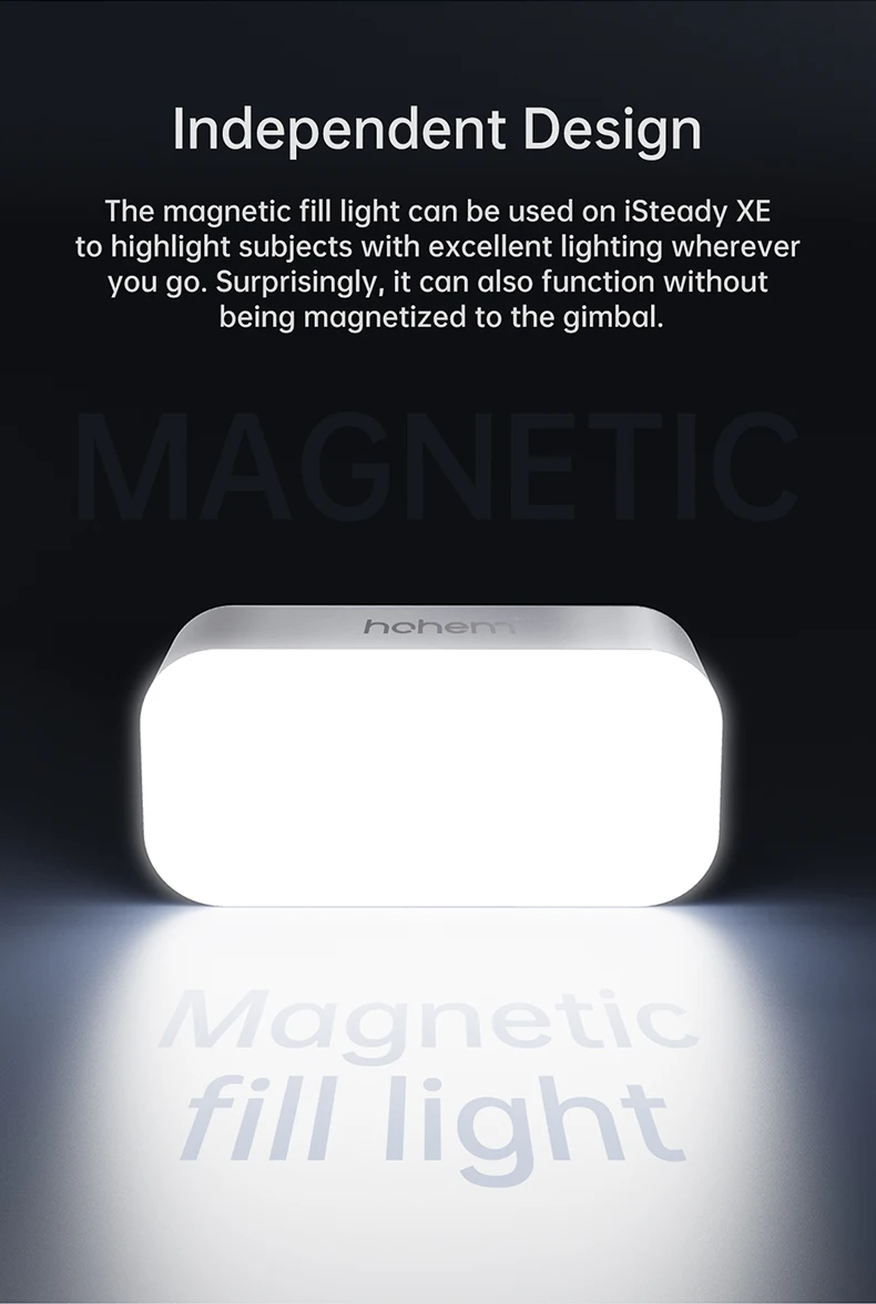 الهاتف الذكي الذكي يده Gimbal مثبت مع المغناطيسي ملء ضوء ترايبود Selfie عصا ل شاومي آيفون سامسونج