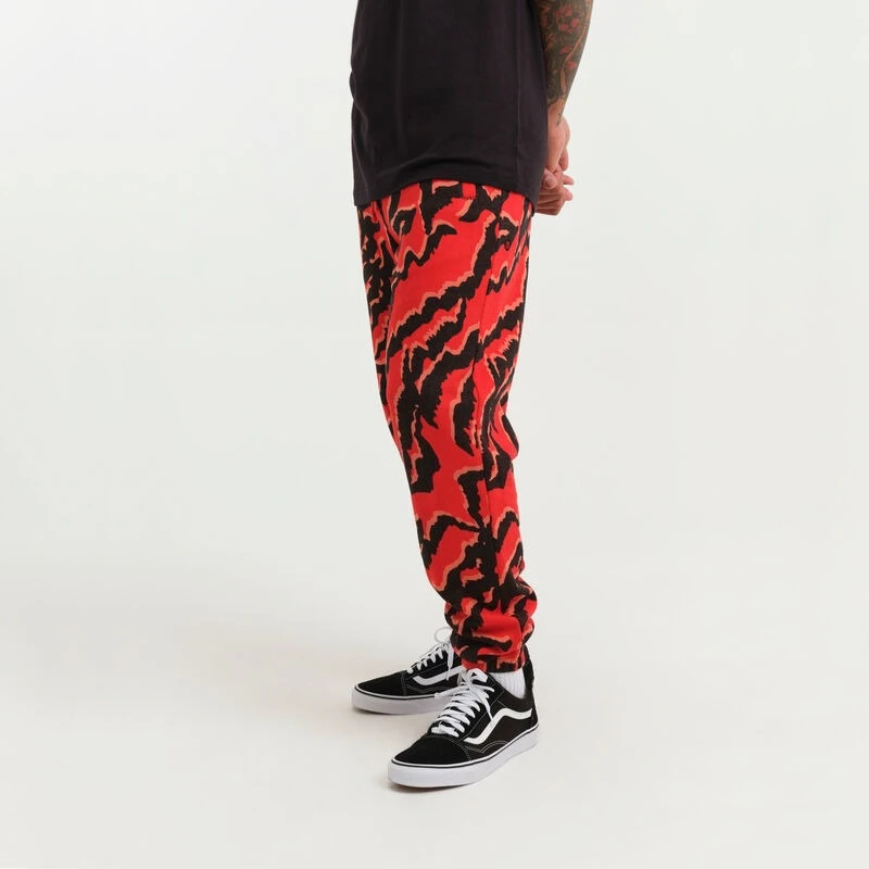 

American Style Personalized Street Leopard Print Sweatpants Men's and Women's Loose 3D Trendy Must-have Casual Sports Sweatpants