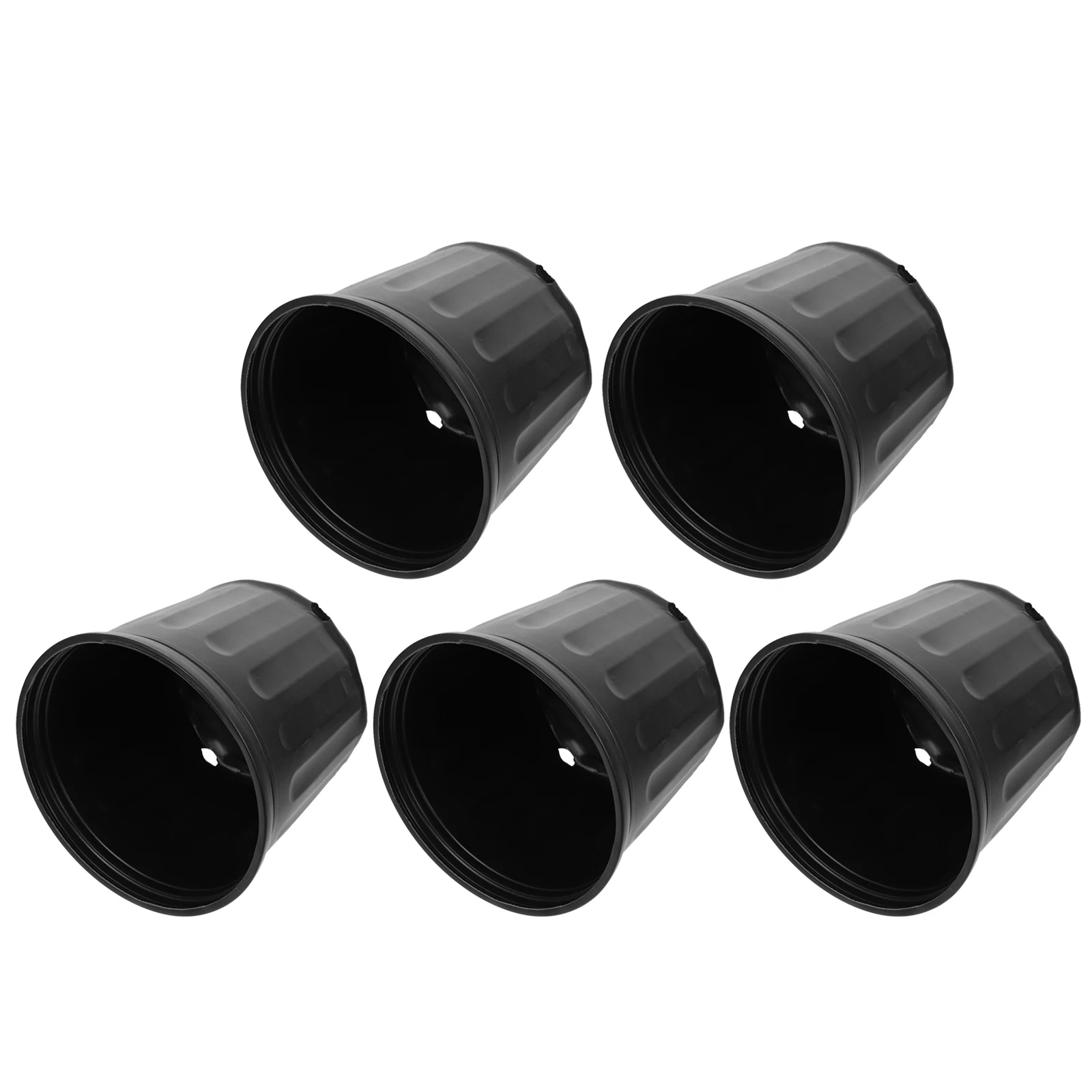 

5 Pcs Plastic Flower Pot Durable Smooth Surface Suitable for Succulent Propagation Plant Planter Gardening Accessories Indoor