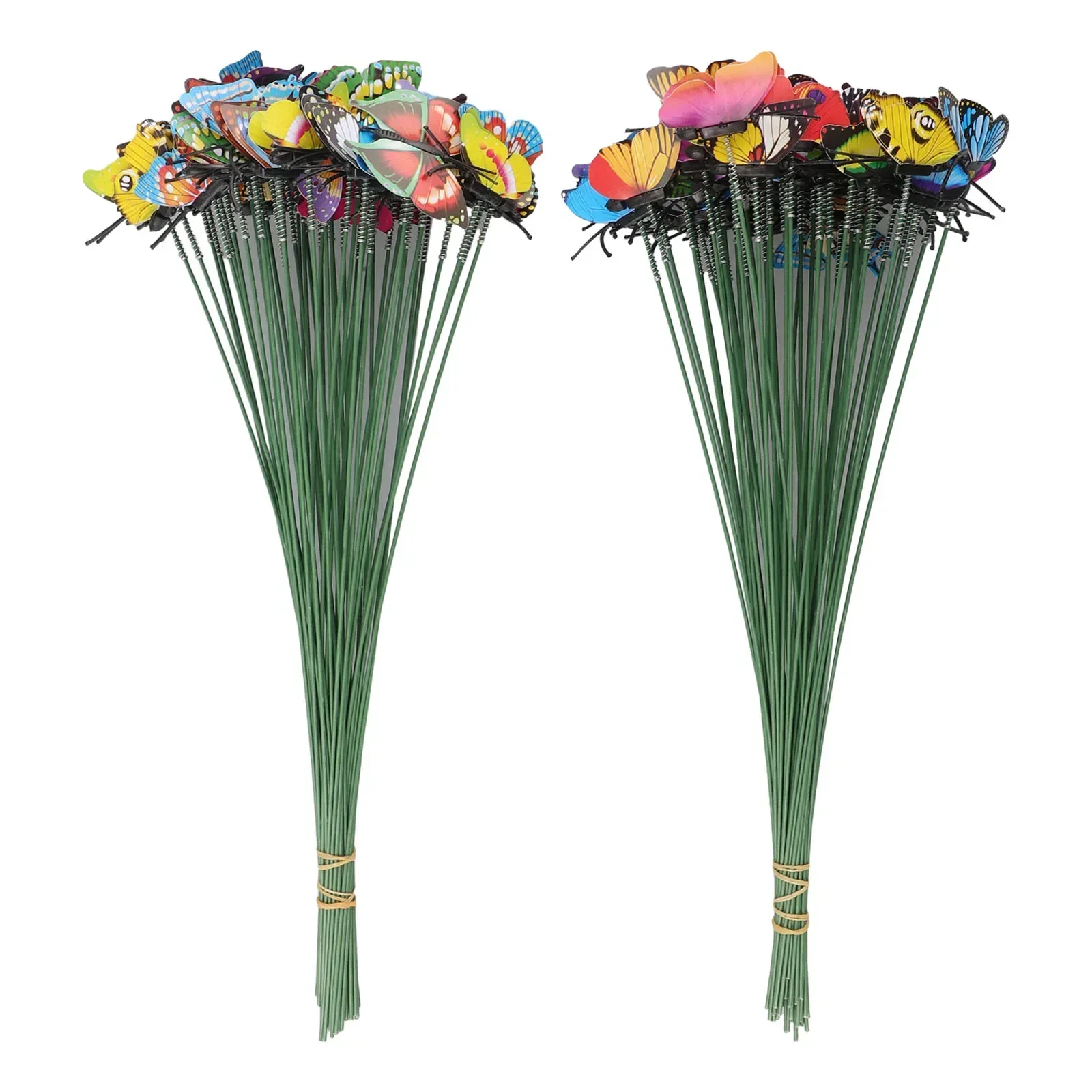 

Decoration Garden Butterflies Yard 100pcs 4cm Art Decor Garden Decorat Home Lawn Ornament Pot Outdoor PVC Party