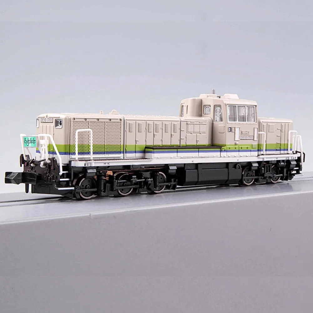 N-type 1/160 Train Model DE10-type Diesel Locomotive A1445 Simulation Model Powered Collectible Decorative Item Boy's Toy Gift