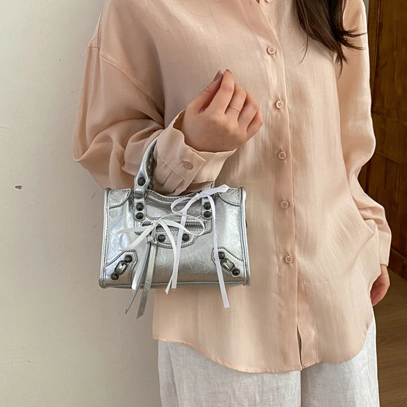 Motorcycle Lady Travel Bag Luxury Brand Hobos Bags Cross-body Handbags High Capacity Handbags for Women New Brand Shoulder Bags