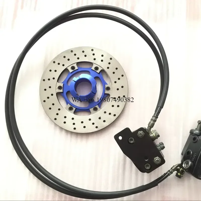 wmwmnu Ventilated Brake Disc with Carrier for Kart