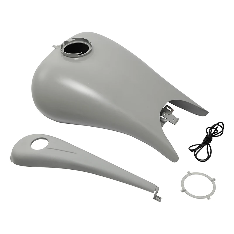 

Motorcycle 6.6 Gallon Stretch Gas Fuel Tank For Harley Touring Road King Electra Street Glide FLHTC FLHT FLHTCU FLTR FLHR 08-23