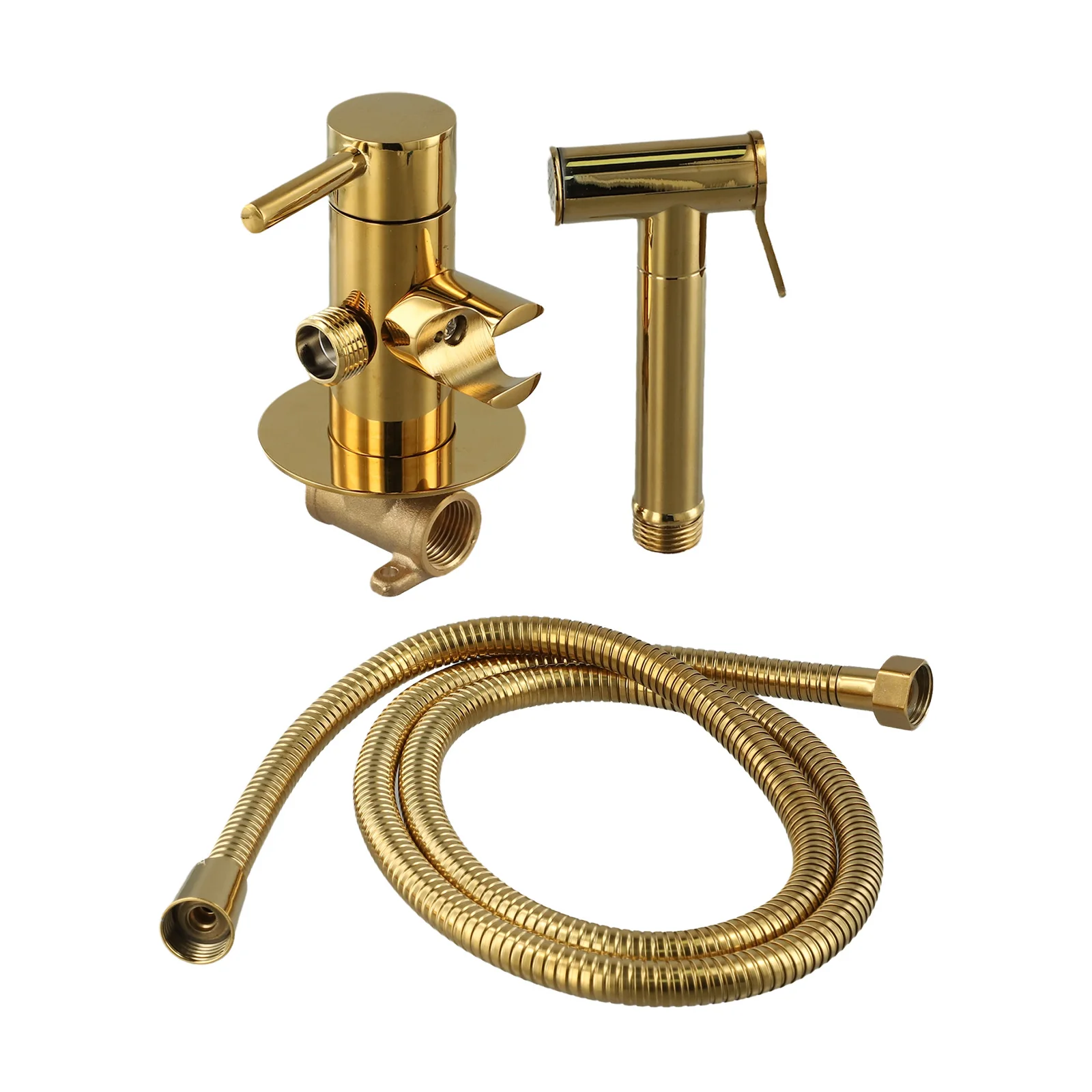 

Bathroom Angle Valve 70x70x97mm Hanging Shower Head Brass Angle Valve Adjustable Water Pressure Easy Installation