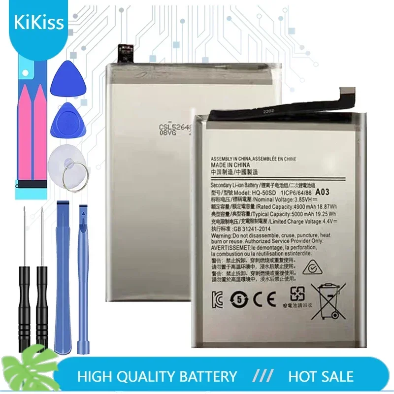 HQ-50SD HQ-50S Replacement Battery For Samsung Galaxy A03 A03S A02S M02S M025 F02s 5000mAh Portable batteries