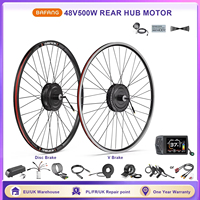 Bafang Wheel Hub Motor 48V750W 500W electric bicycle Conversion Kit 26 27.5 28 29 700C Rear Front V Brake Disc Brake eBike Set