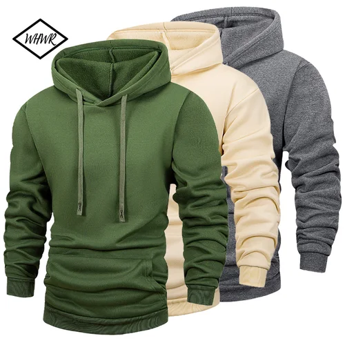 Suéteres de manga larga para hombre y mujer, sudaderas con capucha transpirables de Color sólido, Sudadera con capucha informal holgada, sudaderas con cuello redondo, camisas inferiores, jersey