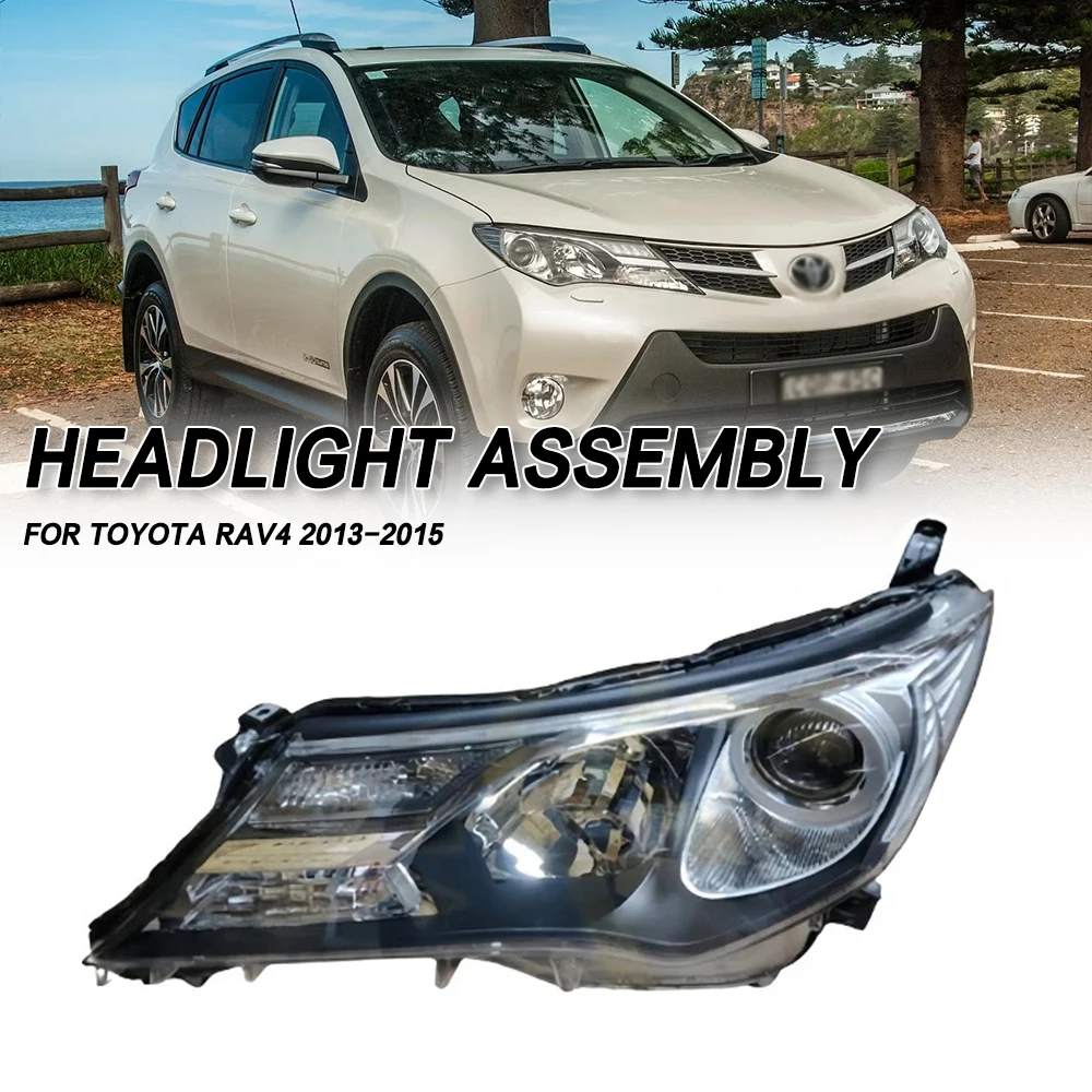 

For Toyota RAV4 2013 2014 2015 Front Bumper Head Light Headlamp Driving Headlight Turn Signal Light