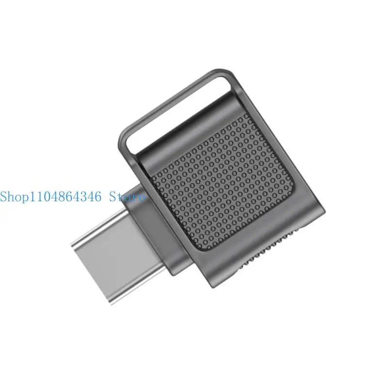 652F Fast Speed USB3.0 Type C TFs MicroSDs Card Reader for Smartphones Tablets