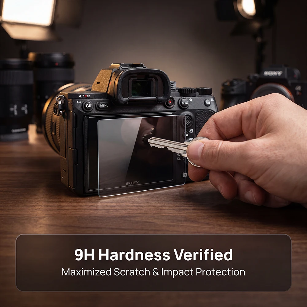9H Glass for Sony Alpha 7R VI Screen Protector Clear Ultra-HD Tempered Glass Anti-scratch & Anti-fingerprint Film Accessories
