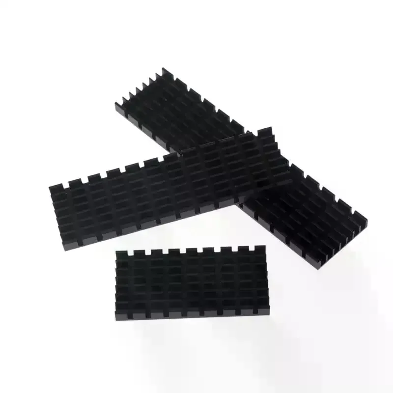 Aluminum Heatsink Lightweight Heat Sink with Thermal Conductive Tape for RAM Chip LED SSD Small Electronics