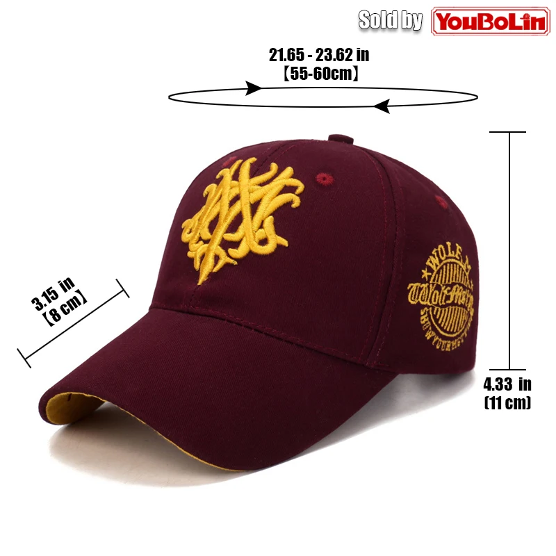Chrysanthemum 3D Embroidery Cotton Adjustable Hard Top Baseball Cap Sun Hat Trucker Caps Dad Hats
