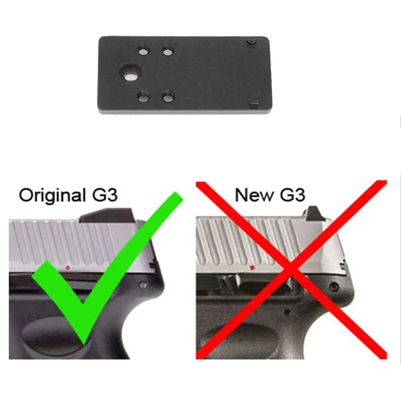 Optic Red Dot Scope Mount Plate For Taurus G2C G2S PT111 PT140 G2 PT709 PT740 TX22 Original G3 Accessories Sights Aluminum Base view 6