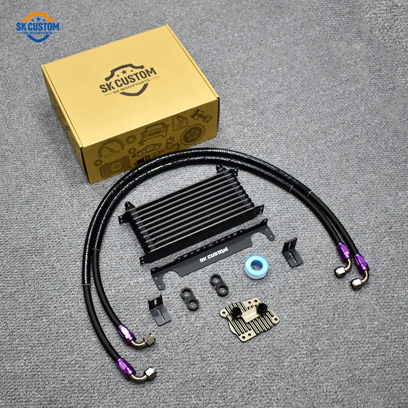 Automotive Engine Oil Cooling Kit Replacement Parts for BMW N46 Cooling Radiator Kit