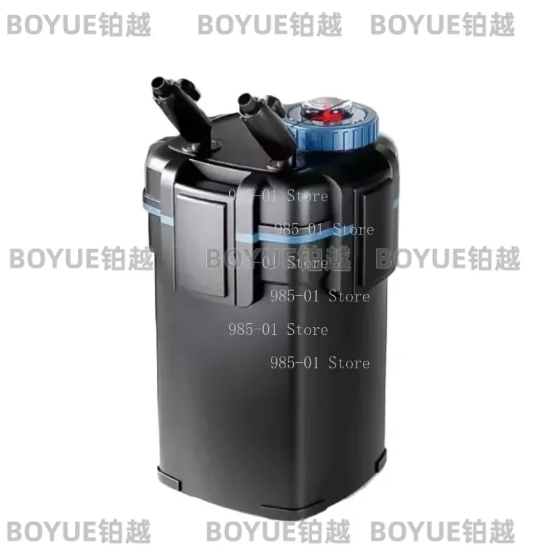 12W Silent Three-layer Filter Bucket, Three-in-one Fish Tank Toilet Filter for 60-100cm Aquarium