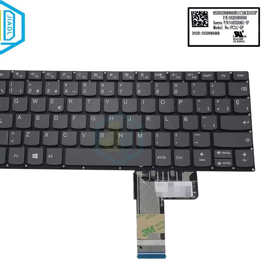 Notebook PC Spain Spanish Keyboard For Lenovo Yoga 330-11IGM Flex 6-11IGM SP/ES Laptop Replacement Keyboards SN20N89668 PC1C-SP