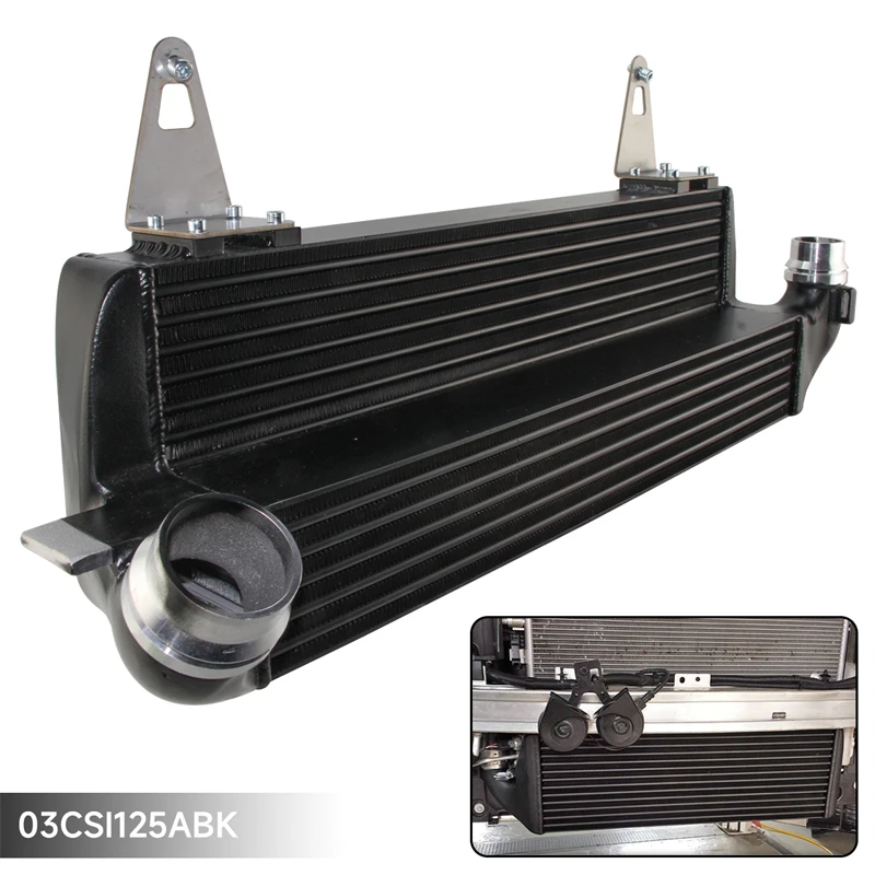 Competition Intercooler Kit For Renault Megane 3 GT RS 2.0 GT 16V Tce 180PS-190PS-220PS-265PS 2008-2016 Black