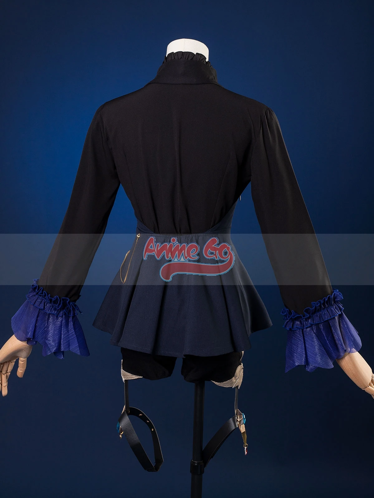 Costume de Cosplay Furina Genshin blanc et noir, tenue améliorée pour femmes, accessoires 3D pour Halloween