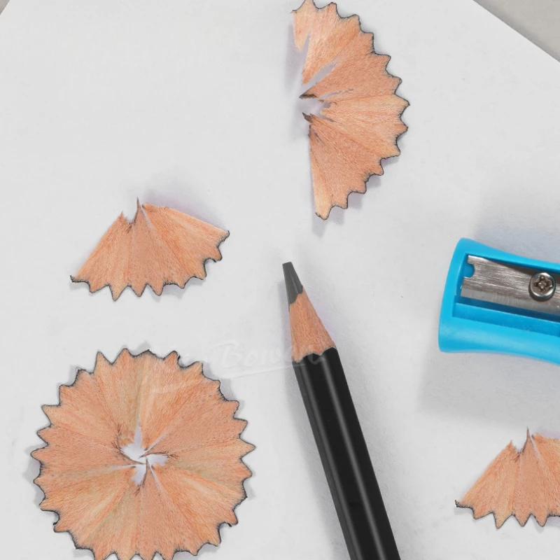 12pcs Poplar Pole Sketching Pencil Set for Beginners Only Painting Hand Drawing 2B-HB Mixed Charcoal Pencil