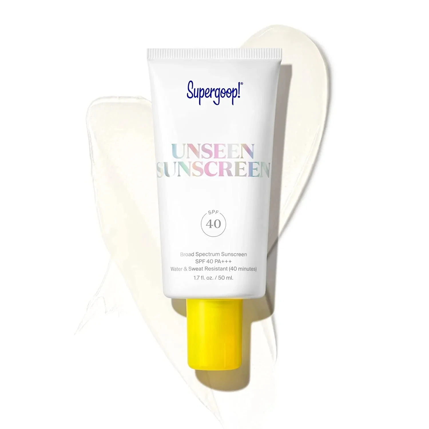 Supergoop-producto de maquillaje de imprimación spf40, protector solar invisible de amplio espectro, protector solar para cara y cuerpo, 50ml, Envío