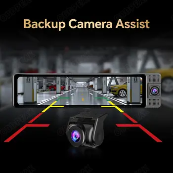 10 best sales Camera hành trình gương chiếu hậu - №5