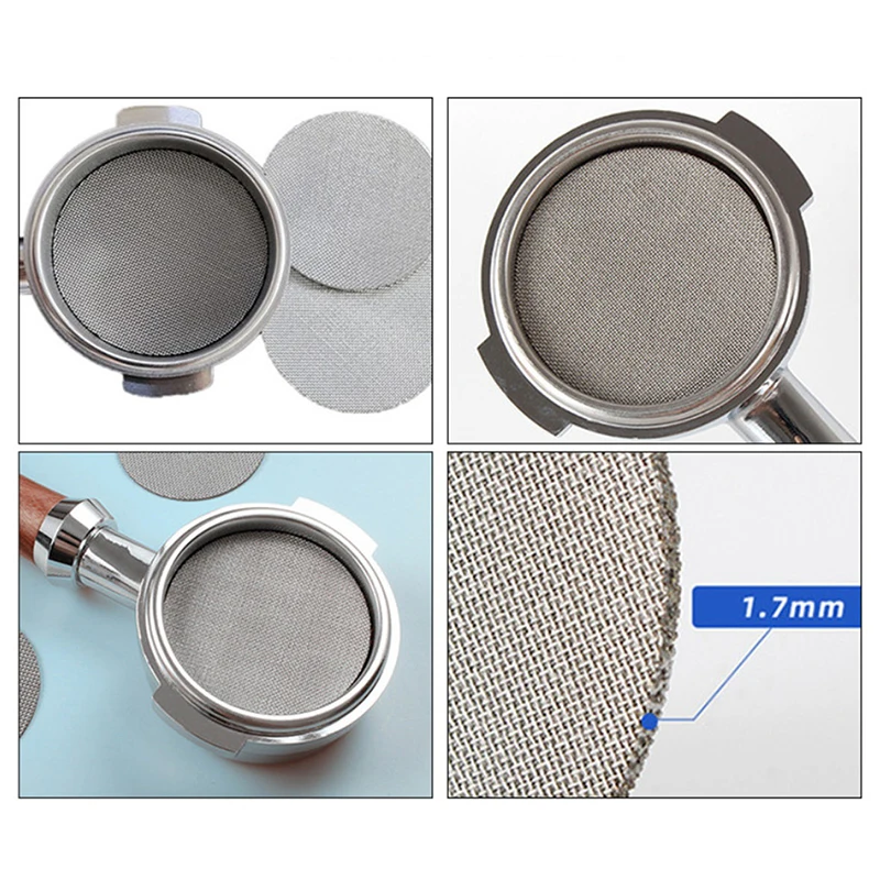 51/53/58 mm Contact Shower Screen Puck Screen Filter Mesh For Expresso Portafilter Coffee Machine Universally Used