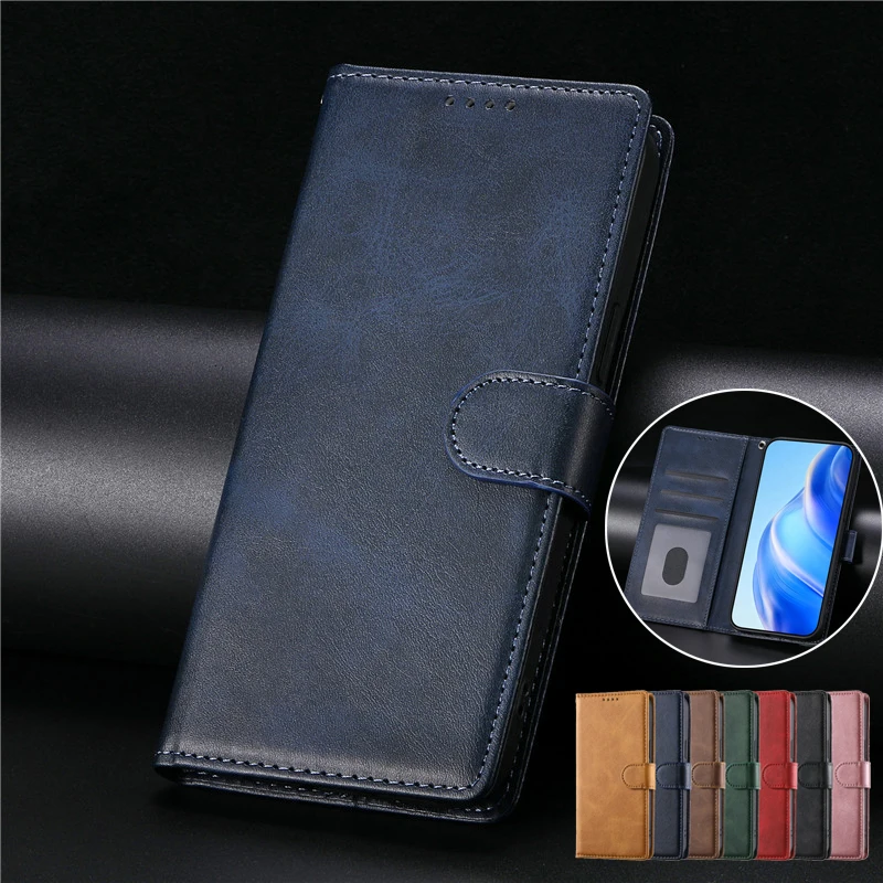 KL-PC015 Custodia a portafoglio magnetica di lusso per Realme C75 C67 C65 C63 C61 C51 C53 C55 C33 5G Custodia protettiva per telefono Coque