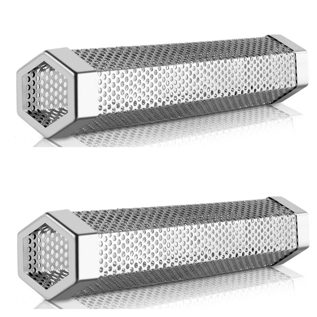 2 Stuks Premium Pellet Roker Buis-5 Uur Opwaaiende Rook, Warm Of Koud Roken, Voor Elke Grill Of Roker