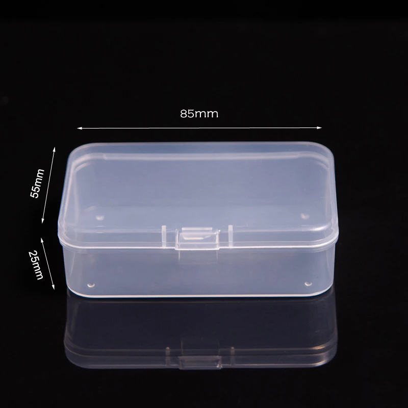 Plastic Boxes Dustproof Storage Case Translucent Box Container Packaging Box For Small Items Sorting Storage Organizers For Home