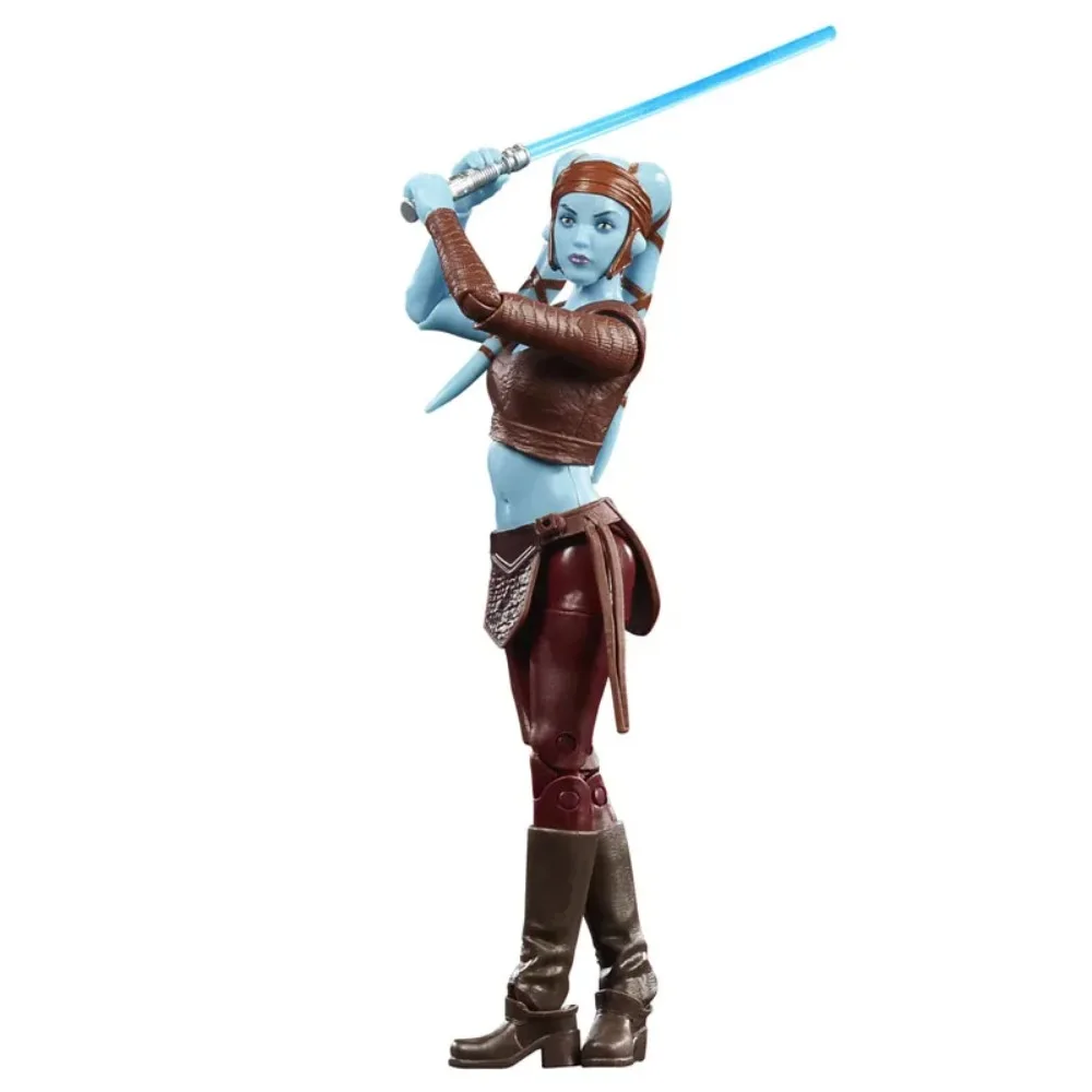 Hasbro Star Wars la serie negra ataque de los clones Aayla Secura Anime figuras de acción de juguete colección niños regalos de muñecas en Stock