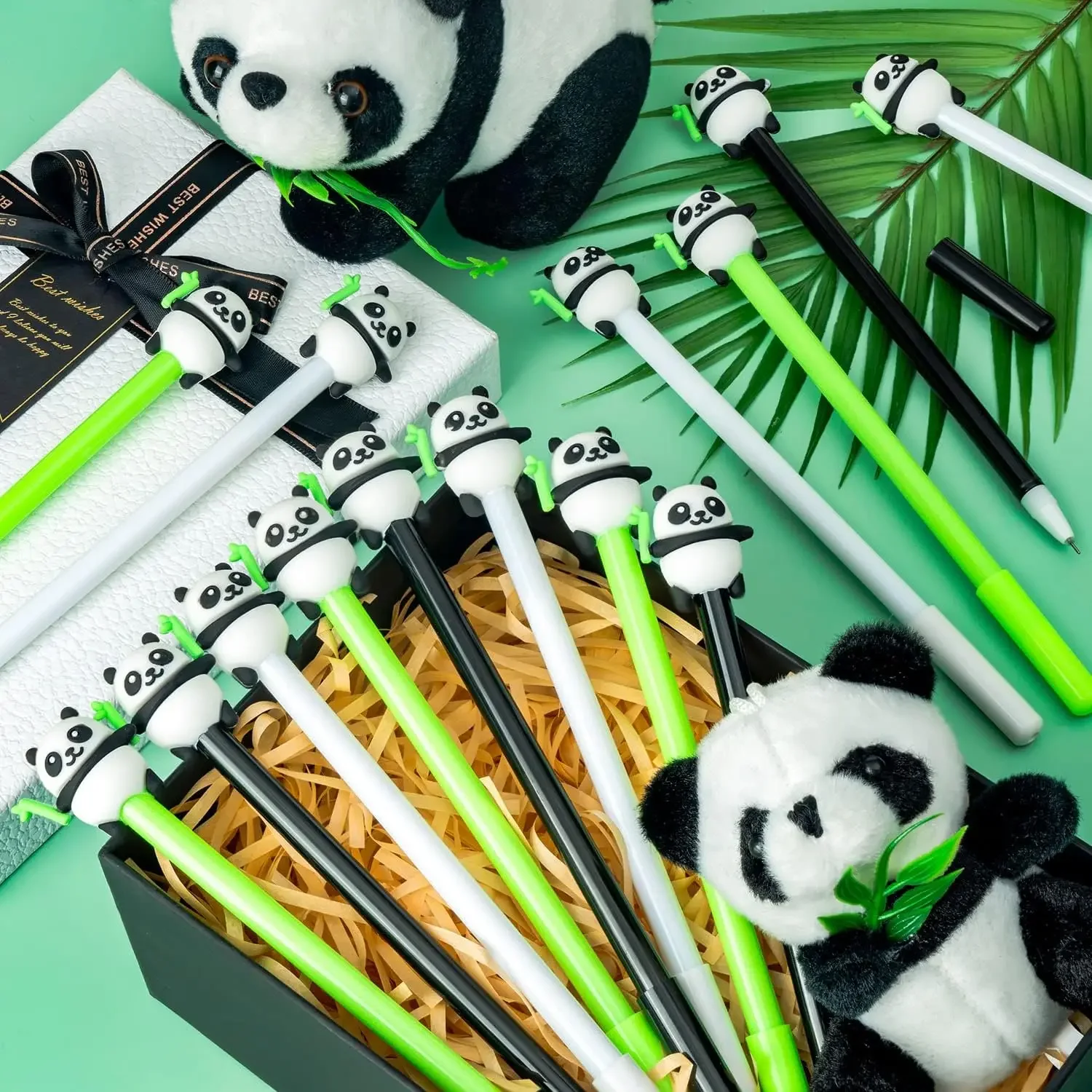 24 Pcs Wholesale Panda Pens For School Office Home Student Teacher Girls Boys Gift