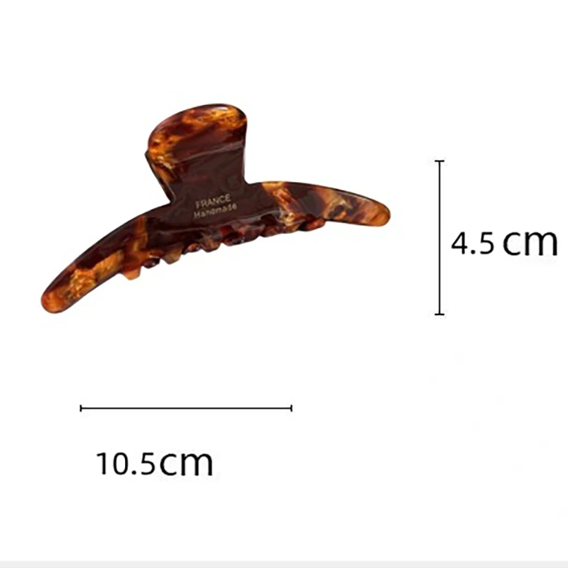 10.5 سنتيمتر امرأة الكورية كبار الرجعية خلات مخلب شعر دبابيس الشعر السيدات Hairgrip إكسسوارات الشعر المشابك الفتيات مشبك شعر أنيق