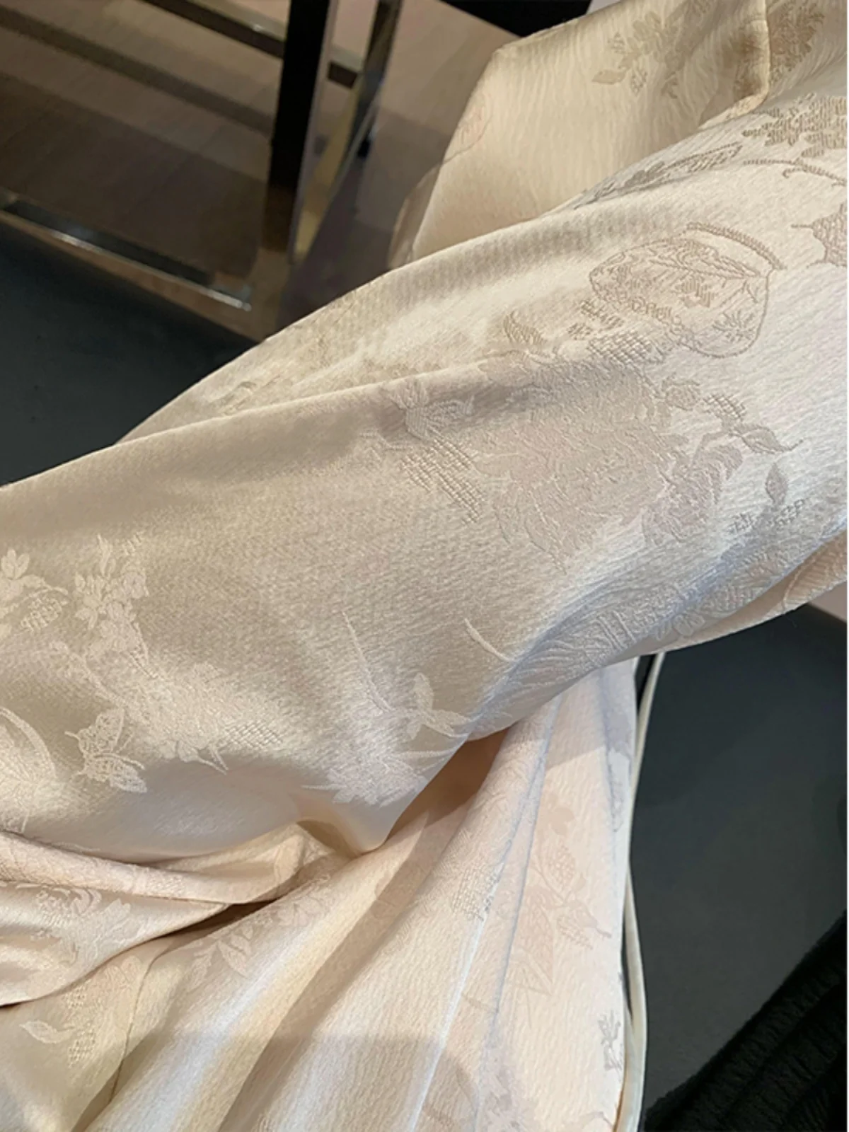 Ele Casual broek met rechte pijpen ex Lente Herfst Eenvoudig ontwerp Nationale Sle Zacht Gentlemanly Dames Faionable