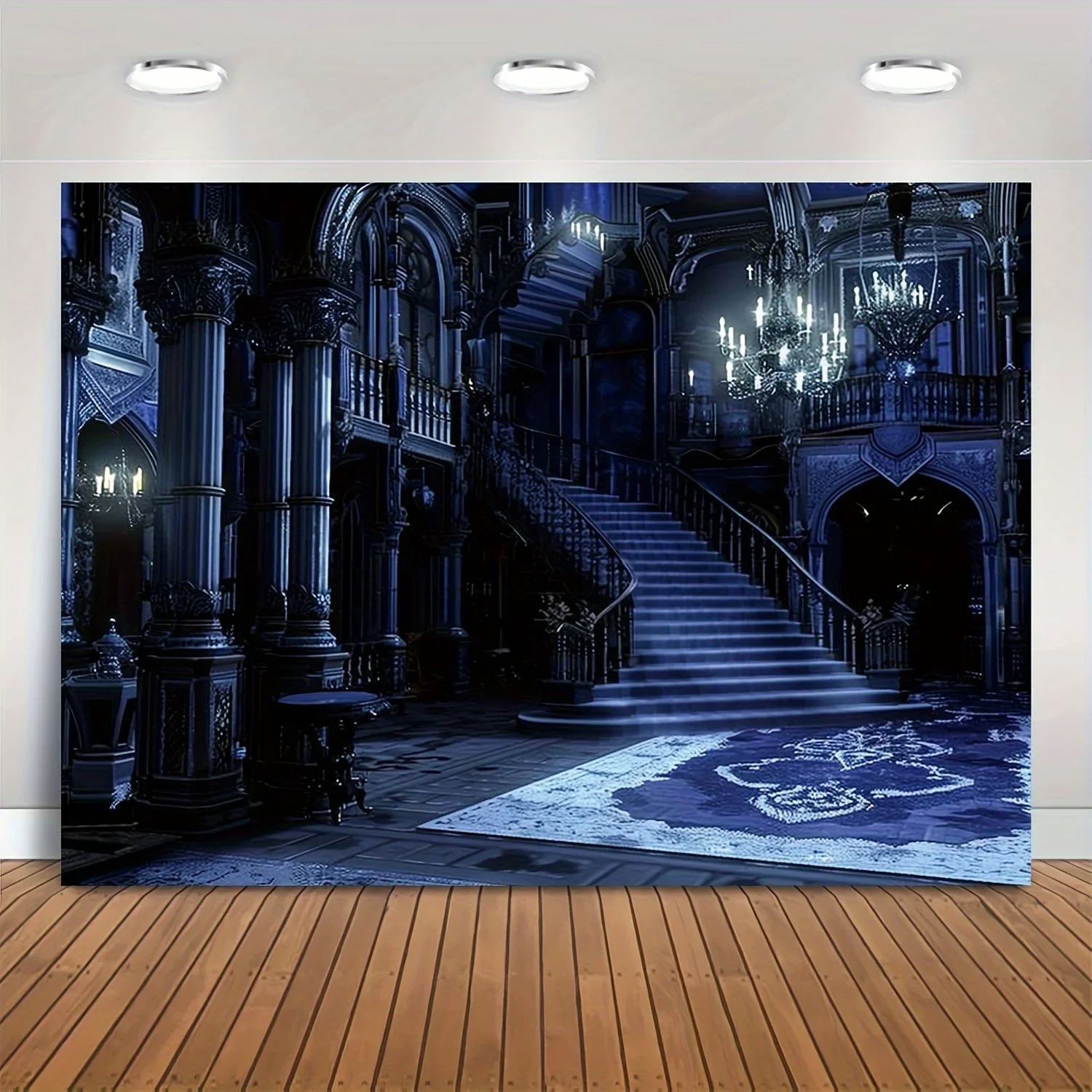 1pc-2d-graphic-art-revival-scary-halloween-banner-background-cloth-with-spider-web-detail-theme-party-no-power-required——sym