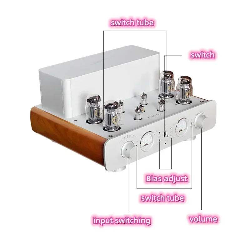 Melody PRO88 MKII 50 Вт * 2 стерео класса AB односторонний сбалансированный KT88 XF184 WE407 ламповый HIFI домашний музыкальный усилитель Aduio