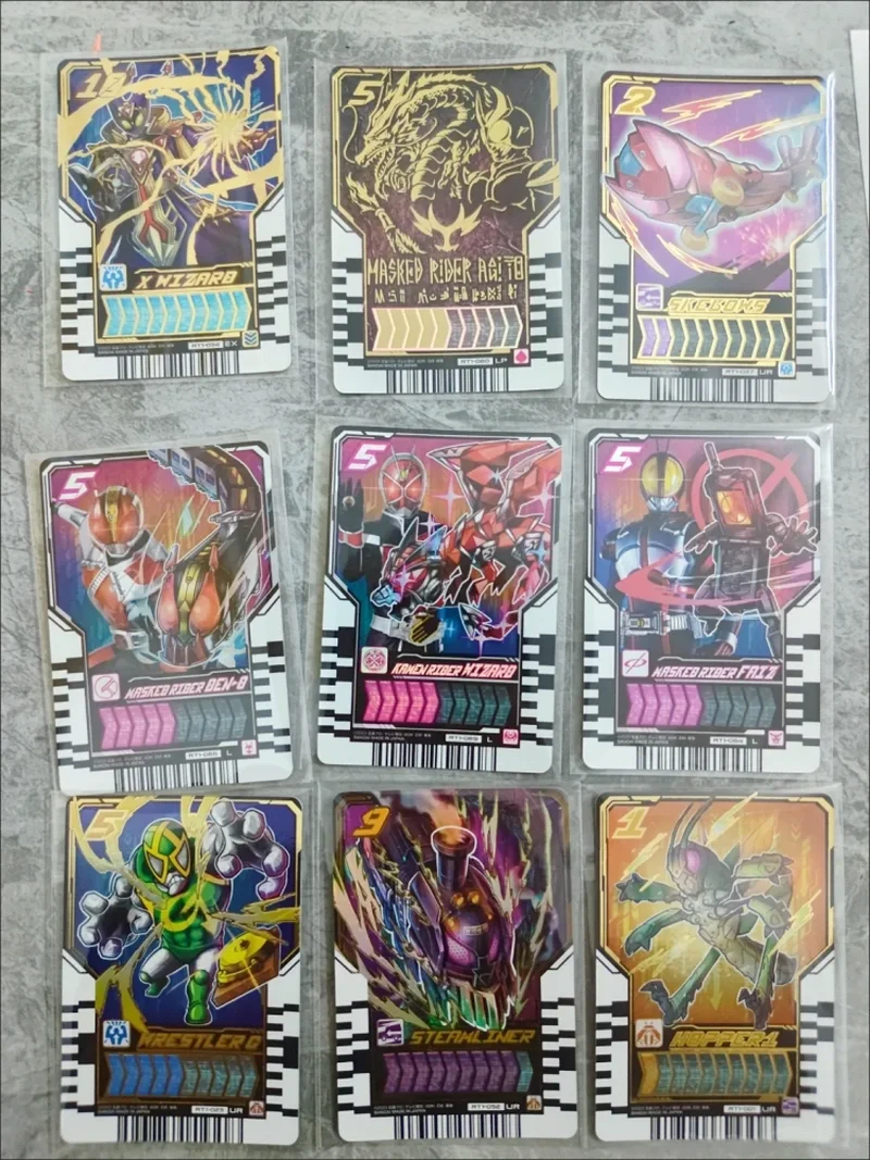 BANDAI Original Kamen Rider GOTCHARD Ride Chemy Trading Card PHASE 00 01 02 Change Card Supplement Pack Collectibles Gifts Toys