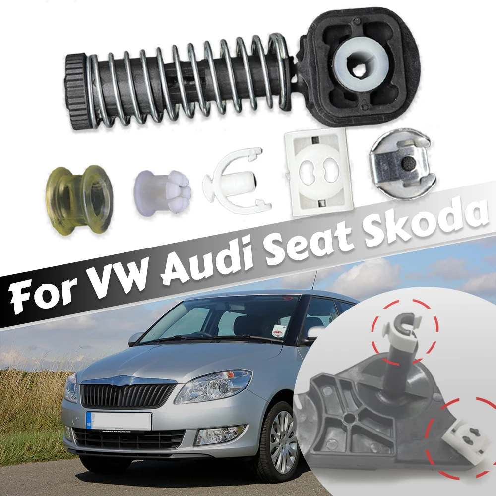 

For Audi Gear Shift Linkage End Bowden Cable Catch Selector Shaft Collect Manual Gearbox Fix Shifter Lever Adjuster Repair Kit