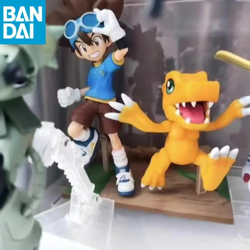 Bandai Banpresto en Stock véritable Dxf Digimon Ishida Yamato Gabumon Pvc Anime assemblage Figure modèle Collection ornements jouet