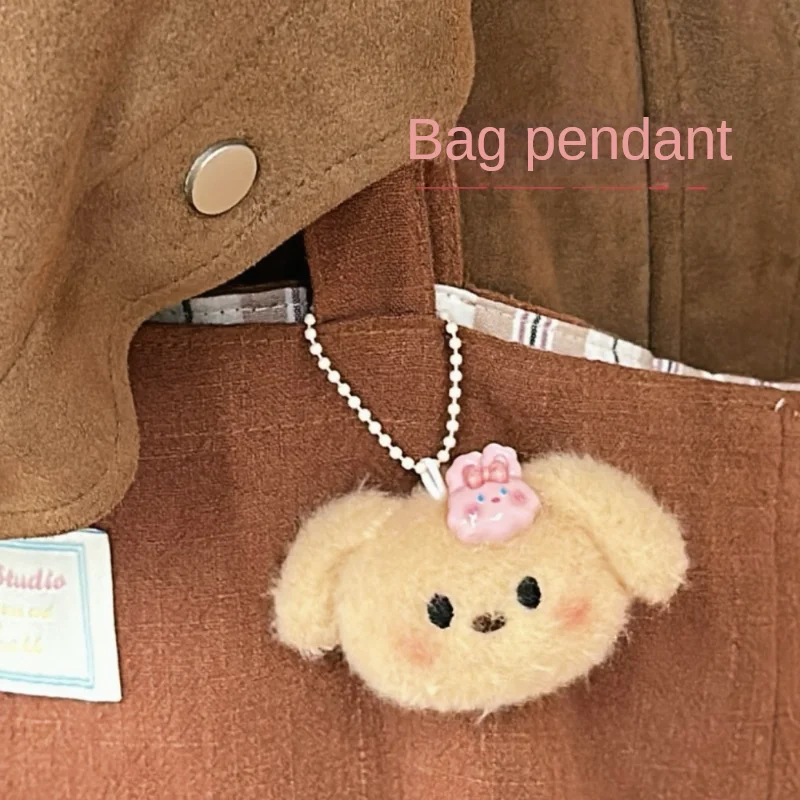 1 قطعة لطيف الكرتون الباندا جرو قلادة أفخم Iittle Bear دمية الطالب الظهر حزمة الديكور سيارة المفاتيح شنقا الديكور ﻿